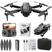 Дрон для детей F198 Max с 4К FPV камерой на пульте управления с 4K камерой, безщеточными моторами, до 150 м, до 15 мин.