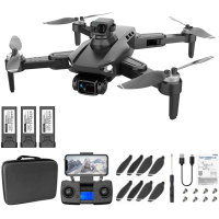 Квадрокоптер для съемки LYZRC L900 PRO SE MAX с камерой 4K HD FPV, GPS, 84 мин полета, 1200 м, 3 аккумулятора