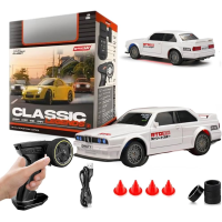 RC машинка BMW E30 Mini Drift 1:43 дрифт авто на пульте 4WD до 15 км ч для детей и взрослых