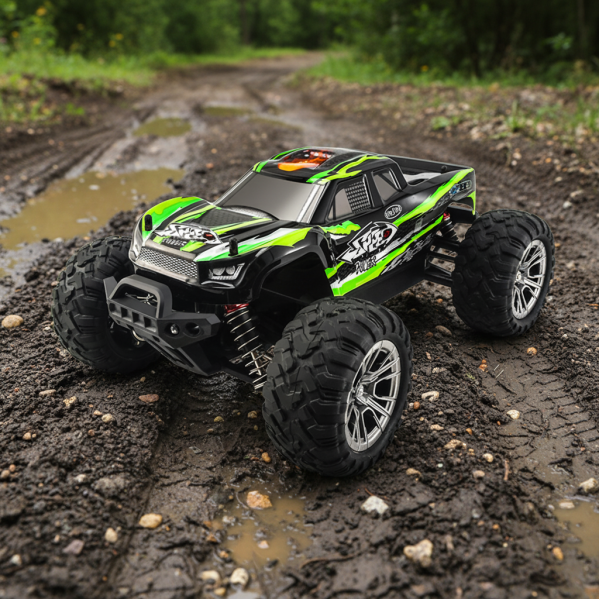 Радиоуправляемая машинка HOSHI N416 1:16 4WD до 40 км/ч, внедорожник RC, полный привод, амортизаторы, аккумулятор