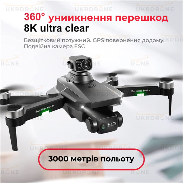 Квадрокоптер RG101 Max – дрон из 6К, ESC, FPV, GPS, до 2000 м, до 25 минут полета + усилитель сигнала Квадрокоптер RG101 Max – дрон из 6К, ESC, FPV, GPS, до 2000 м, до 25 минут полета + усилитель сигнала