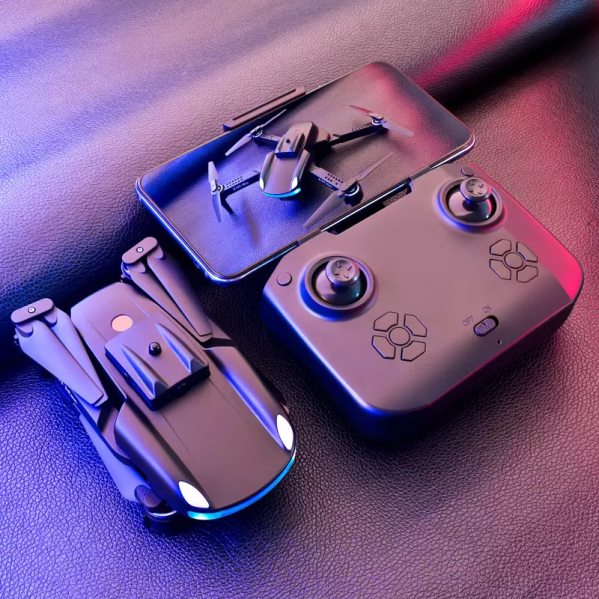 Квадрокоптер с камерой K105 Max – RC Mini Drone 4K и HD FPV, обход помех до 20 мин. полета + КЕЙС Квадрокоптер с камерой K105 Max – RC Mini Drone 4K и HD FPV, обход помех до 20 мин. полета + КЕЙС