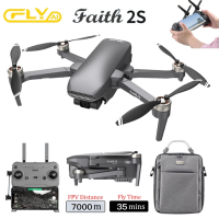 Квадрокоптер C-FLY Faith 2S дрон с GPS,FPV, БК двигатели, до 7 км, до 35 мин + СУМКА