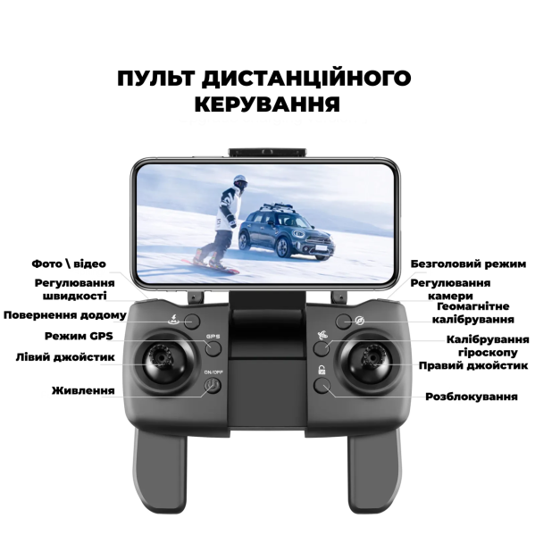 Квадрокоптер с камерой Mini Drone S136 - мини дрон 4K, FPV, БК двигатели + 1,2 км, 20 мин.. + КЕЙС Квадрокоптер с камерой Mini Drone S136 - мини дрон 4K, FPV, БК двигатели + 1,2 км, 20 мин.. + КЕЙС