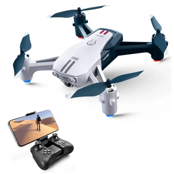 Квадрокоптер с камерой 4DRC V15 Zeros Mini Drone Дрон для  FPV 200 м действие до 20 мин.+КЕЙС
