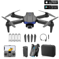 Квадрокоптер с камерой E99 Max - мини дрон 4K FPV до 15 мин. полета, дальность 100 м. + кейс \ батарейки