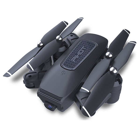 Квадрокоптер PIHOT P30 1080P Drone Black - с 2 камерами дрон wifi fpv 150 метров дальность 15 мин. полета
