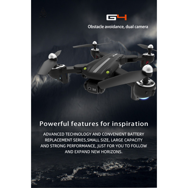 Квадрокоптер Pihot G4 дрон - WiFi FPV  720P ESC дрон с HD камера 360°  15 мин. полета+ дальность до 120 м