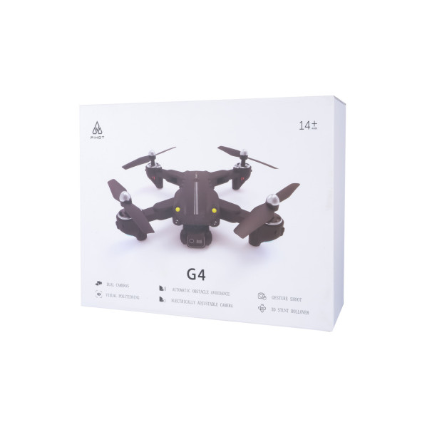 Квадрокоптер Pihot G4 дрон - WiFi FPV  720P ESC дрон с HD камера 360°  15 мин. полета+ дальность до 120 м