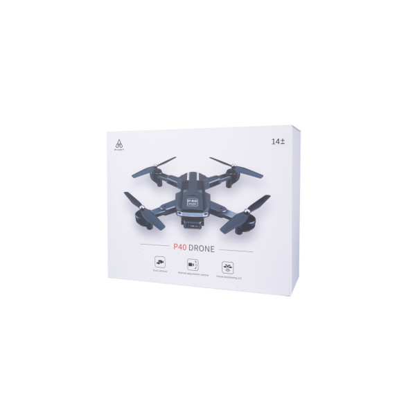 КВАДРОКОПТЕР PIHOT P40 PLUS ДВОЙНОЙ ОБЪЕКТИВ 4K HD+WIFI. дальность полета до 150 м.Время до 15 мин.