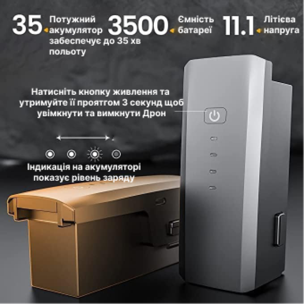 Профессиональный Квадрокоптер дрон SJRC F22 S3 PRO 3-осевой подвес 6 км, до 35 мин. + SD card Профессиональный Квадрокоптер дрон SJRC F22 S3 PRO 3-осевой подвес 6 км, до 35 мин. + SD card