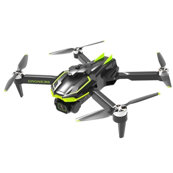 Квадрокоптер с камерой B6 gps,4K HD, БК  моторы, полет до 500 м. До 25 мин полета. + кейс