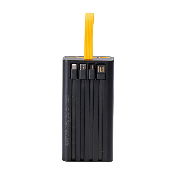 Повербанк SmartX X-101 Fast Charge Power Bank 20000mAh внешний аккумулятор 4 встроенных кабеля Повербанк SmartX X-101 Fast Charge Power Bank 20000mAh внешний аккумулятор 4 встроенных кабеля