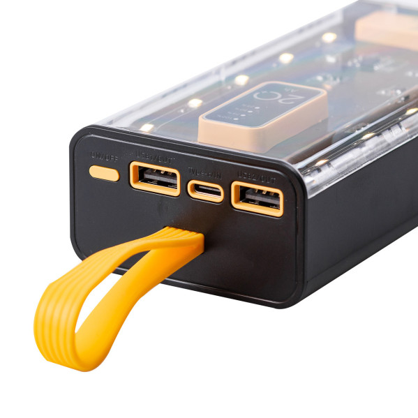 Повербанк SmartX X-101 Fast Charge Power Bank 20000mAh внешний аккумулятор 4 встроенных кабеля Повербанк SmartX X-101 Fast Charge Power Bank 20000mAh внешний аккумулятор 4 встроенных кабеля