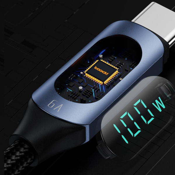 Кабель toocki для мобильных устройств USB Type-C/USB Type-C, 1 м, черный Кабель toocki для мобильных устройств USB Type-C/USB Type-C, 1 м, черный
