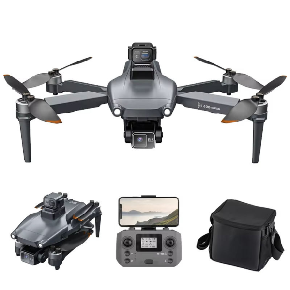 Квадрокоптер дрон с камерой LYZRC L600 PRO 4K HD, GPS, FPV до 1500 м, 28м. полета +1 аккумулятор в подарок