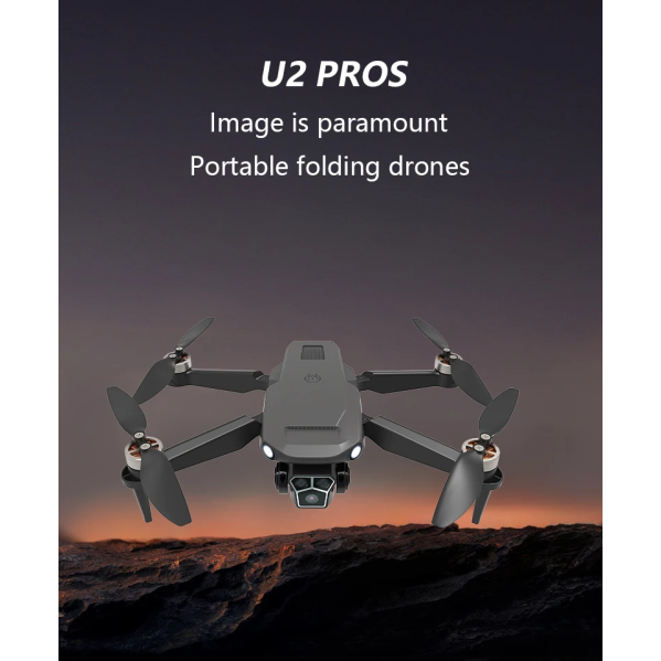 Квадрокоптер U2pros mini Drone мини дрон с 4K HD камерой ESC, FPV, до 150 м, до 15 мин. 2 аккумулятора Квадрокоптер U2pros mini Drone мини дрон с 4K HD камерой ESC, FPV, до 150 м, до 15 мин. 2 аккумулятора