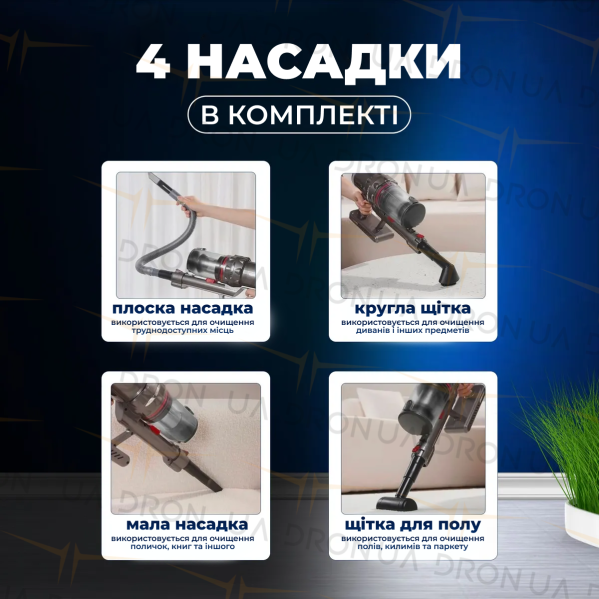 Портативный вертикальный пылесос без мешка 2000 Вт SOKANY SK-3378 Пылесос колбовый ручной для дома