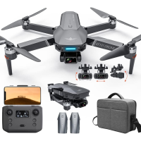 Профиссиональный Квадрокоптер KF101 Max - дрон с 4K ESC, 5G, GPS, FPV, БК дв, 5 км, до 50 мин. + SD карта