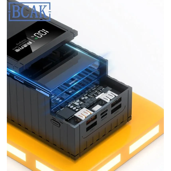 Powerbank Павербанк повербанк 50000 mAh с быстрой зарядкой 22.5W |3USB/Type-C, QC22.5W+PD20W| + подарок Powerbank Павербанк повербанк 50000 mAh с быстрой зарядкой 22.5W |3USB/Type-C, QC22.5W+PD20W| + подарок