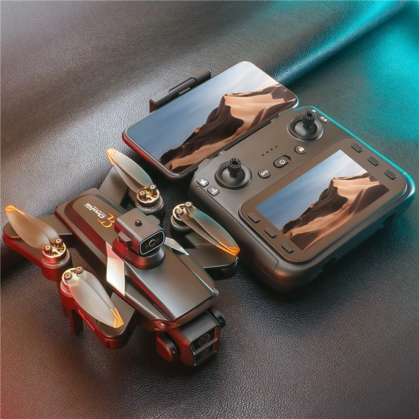 Квадрокоптер дрон с камерой RG706 MAX 4K HD, GPS, FPV 2 км 25 м. полета + кейс