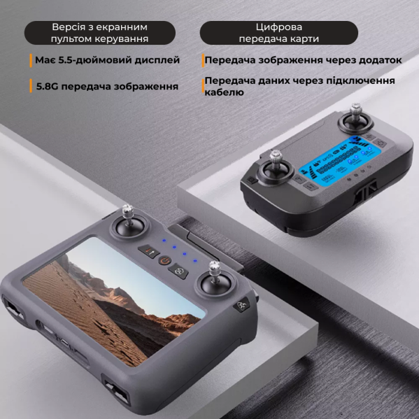 Профиссиональный Квадрокоптера ZLL SG909 MAX 4K дрон с 3-х подвесом, 10 км, FCC, HD камера, экран на пульте Профиссиональный Квадрокоптера ZLL SG909 MAX 4K дрон с 3-х подвесом, 10 км, FCC, HD камера, экран на пульте