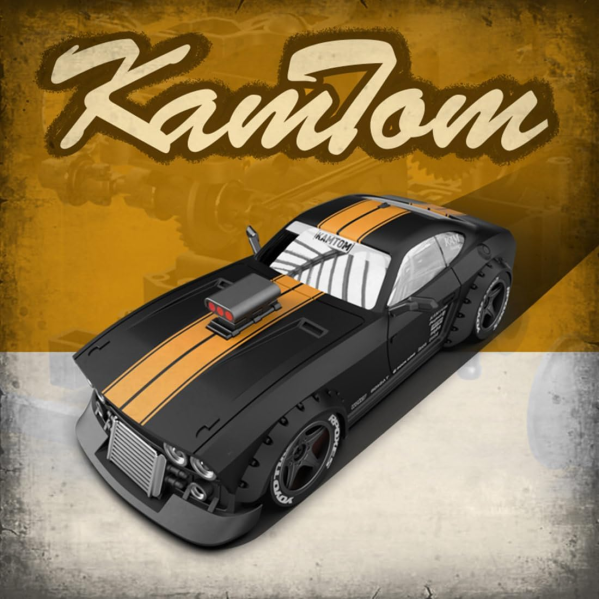 Радиоуправляемая дрифт-машинка KANTOM 4WD Drift Racer 1/32 с LED фарами и регулируемой колесной базой Радиоуправляемая дрифт-машинка KANTOM 4WD Drift Racer 1/32 с LED фарами и регулируемой колесной базой