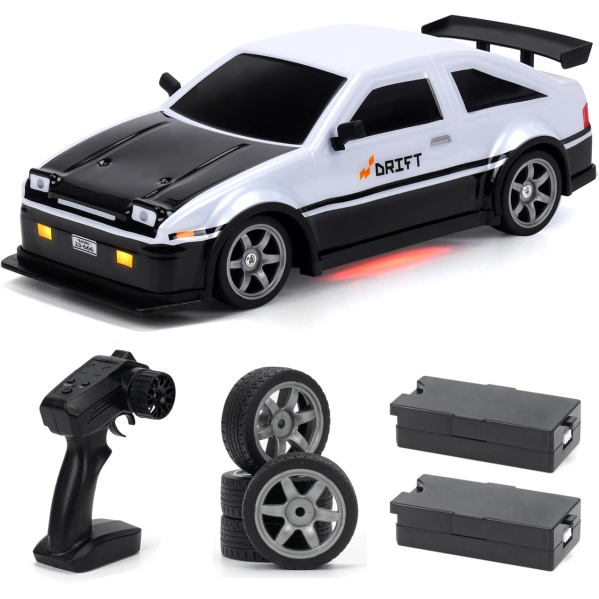 Радиоуправляемая дрифт-машина SJY S922 1:16 4WD RC дрифт автомобиль с LED и двумя аккумуляторами
