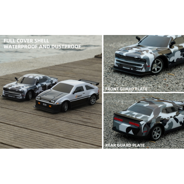 Радиоуправляемая дрифт-машина SJY S922 1:16 4WD RC дрифт автомобиль с LED и двумя аккумуляторами