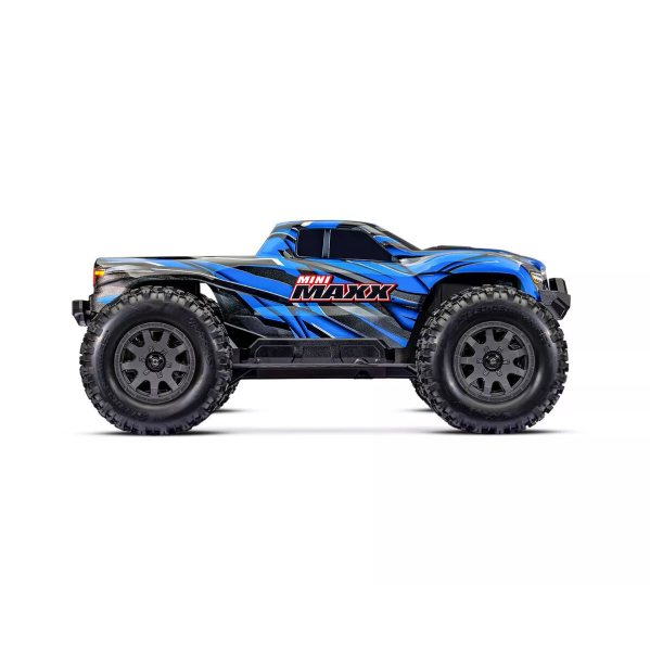 Машинка на радиоуправлении Traxxas Mini Maxx 4WD 1:16 Monster Truck монстер трак 65 км/ч 300 м, 40 мин
