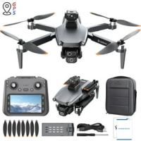 Профессиональный Квадрокоптер РС дисплей пульт LYZRC L600 PRO-1 4K HD, GPS, до 1500 м, 28м. полета / 2 аккумулятора