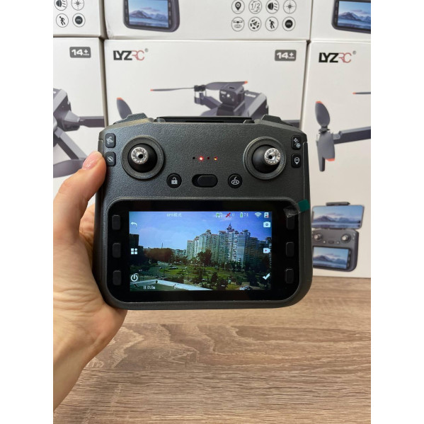 Коптер L600-2 PRO MAX с 4K камерой для съемки а пульте управления с экраном, 4500 м, 30 мин. Коптер L600-2 PRO MAX с 4K камерой для съемки а пульте управления с экраном, 4500 м, 30 мин.