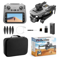 Квадрокоптер K19 MAX с GPS, пульт с экраном 5.9″, Wi-Fi FPV, дальность до 1200 м, до 20 мин полёта, кейс