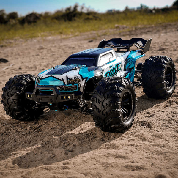 Машинка на радіокеруванні SG116 MAX 1:16 - безщітковий монстр-трак 4WD до 80 км/год у комплекті 2 акумулятори