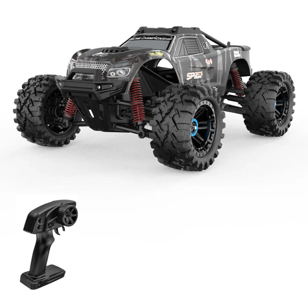 Большая машинка на пульте KF10 1:10 машинка на пульте управления 4WD, 50 км/ч полный привод, LED свет