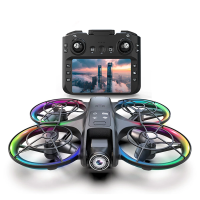 Квадрокоптер XKJ K200 MAX с экраном 5.9", Wi-Fi FPV, 480P камерой, оптическое позиционирование, дрон с кейсом
