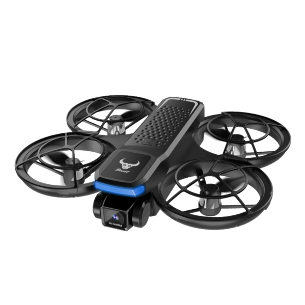 Квадрокоптер ZLL SG800 PRO с экраном, Wi-Fi FPV камерой 480P Дрон с защитой пропеллеров для детей и взрослых