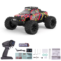 Машинка на радиоуправлении JIUSI PT14R 1:14 4x4  80 км/ч – Машинка RC быстрая бесщеточная 4WD с аккумулятором