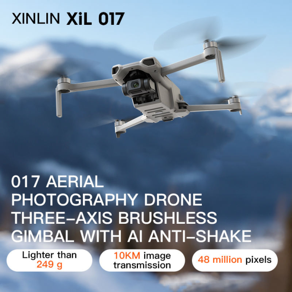 Квадрокоптер XIL 017 с 4K-камерой и 3-осевым подвесом Премиум дрон с 5.5-дюймовым экраном 35 мин. до 6 км Квадрокоптер XIL 017 с 4K-камерой и 3-осевым подвесом Премиум дрон с 5.5-дюймовым экраном 35 мин. до 6 км