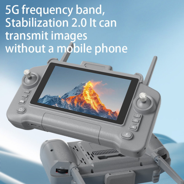 Квадрокоптер L300 AIR MAX дрон с пультом 5.9" Touch, 5G FPV, GPS RTH, 360° обход препятствий, Optical Flow, Airdrop Квадрокоптер L300 AIR MAX дрон с пультом 5.9" Touch, 5G FPV, GPS RTH, 360° обход препятствий, Optical Flow, Airdrop