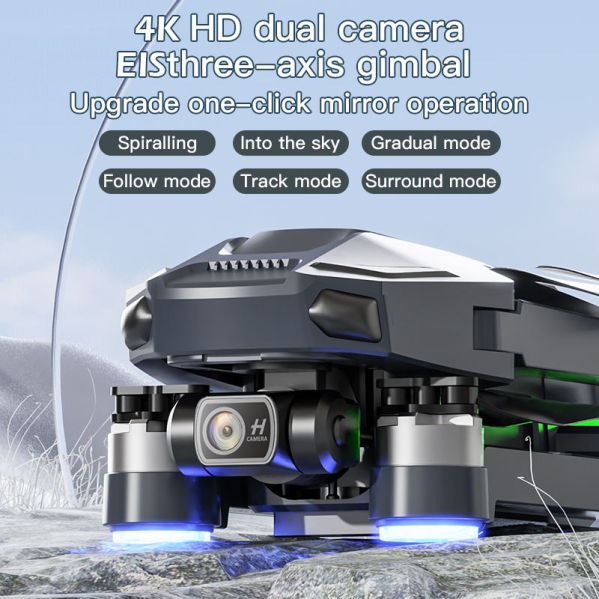Профессиональный Квадрокоптер SJY X11 4K GPS Дрон с экранным пультом, 3-осевым подвесом, 5 км дальности, 38 мин полета Профессиональный Квадрокоптер SJY X11 4K GPS Дрон с экранным пультом, 3-осевым подвесом, 5 км дальности, 38 мин полета