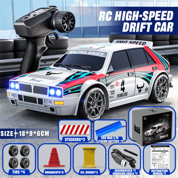 Радиоуправляемая дрифт машинка ZLL SG204 PRO  4WD 1/24 RTR дрифт авто 4WD 1:24 с LED подсветкой и сменными шинами