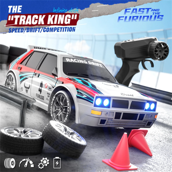 Радиоуправляемая дрифт машинка ZLL SG204 PRO  4WD 1/24 RTR дрифт авто 4WD 1:24 с LED подсветкой и сменными шинами