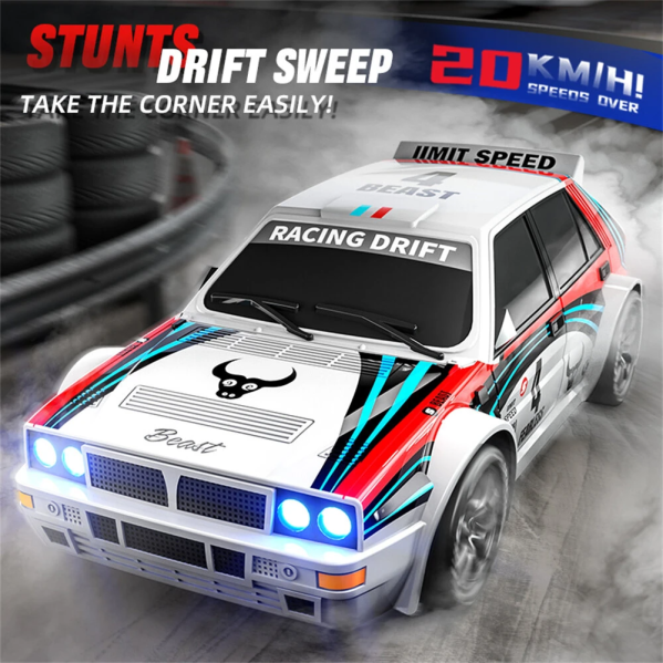 Радиоуправляемая дрифт машинка ZLL SG204 PRO  4WD 1/24 RTR дрифт авто 4WD 1:24 с LED подсветкой и сменными шинами