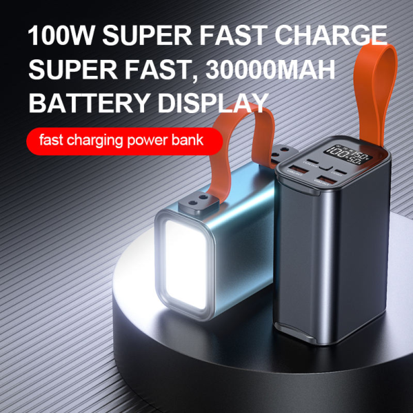 Power Bank Повербанк 100W PD 27000 mAh — зарядка ноутбуков и планшетов, MacBook, LED дисплей с быстрой зарядкой Power Bank Повербанк 100W PD 27000 mAh — зарядка ноутбуков и планшетов, MacBook, LED дисплей с быстрой зарядкой