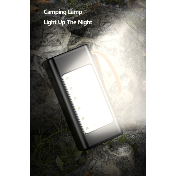 Повербанк 50000 mAh с LED-фонарём, быстрая зарядка 22.5W 4 USB ремешок Повербанк 50000 mAh с LED-фонарём, быстрая зарядка 22.5W 4 USB ремешок