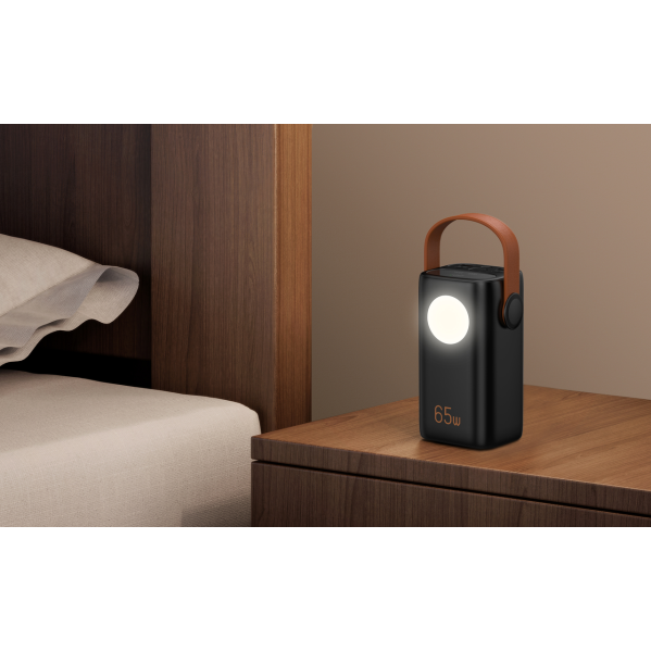 Повербанк 40000 mAh 65W PD для ноутбука и MacBook — Power Bank PQ2127 с дисплеем и фонарем Повербанк 40000 mAh 65W PD для ноутбука и MacBook — Power Bank PQ2127 с дисплеем и фонарем
