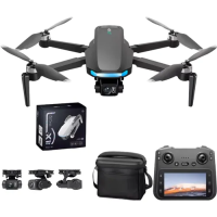 Квадрокоптер S-X1 Max с GPS и 4K камерой, пульт с экраном, EIS, 5G Wi-Fi, до 3 км