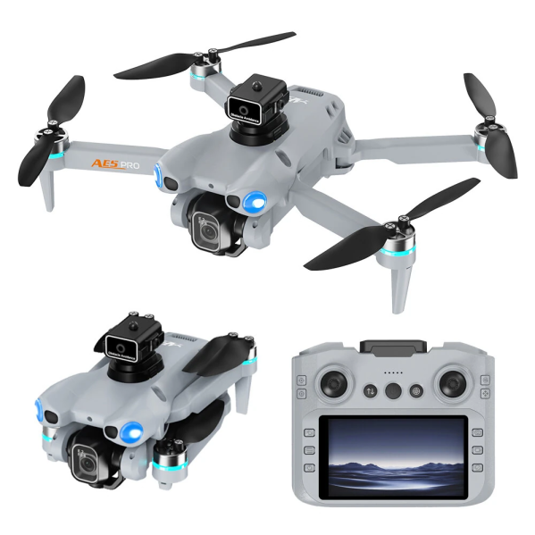 Квадрокоптер AE5 PRO з FPV-камерою та пультом керування з екраном, 1 акумулятор
