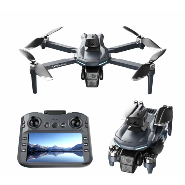 Квадрокоптер XT606 MAX с пультом и экраном GPS 4K FPV до 3 км Квадрокоптер XT606 MAX с пультом и экраном GPS 4K FPV до 3 км
